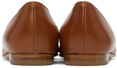 Pокля Manolo Blahnik Manolo Blahnik Gelista Ballerina Flats Кафяво | 221-0950, 1