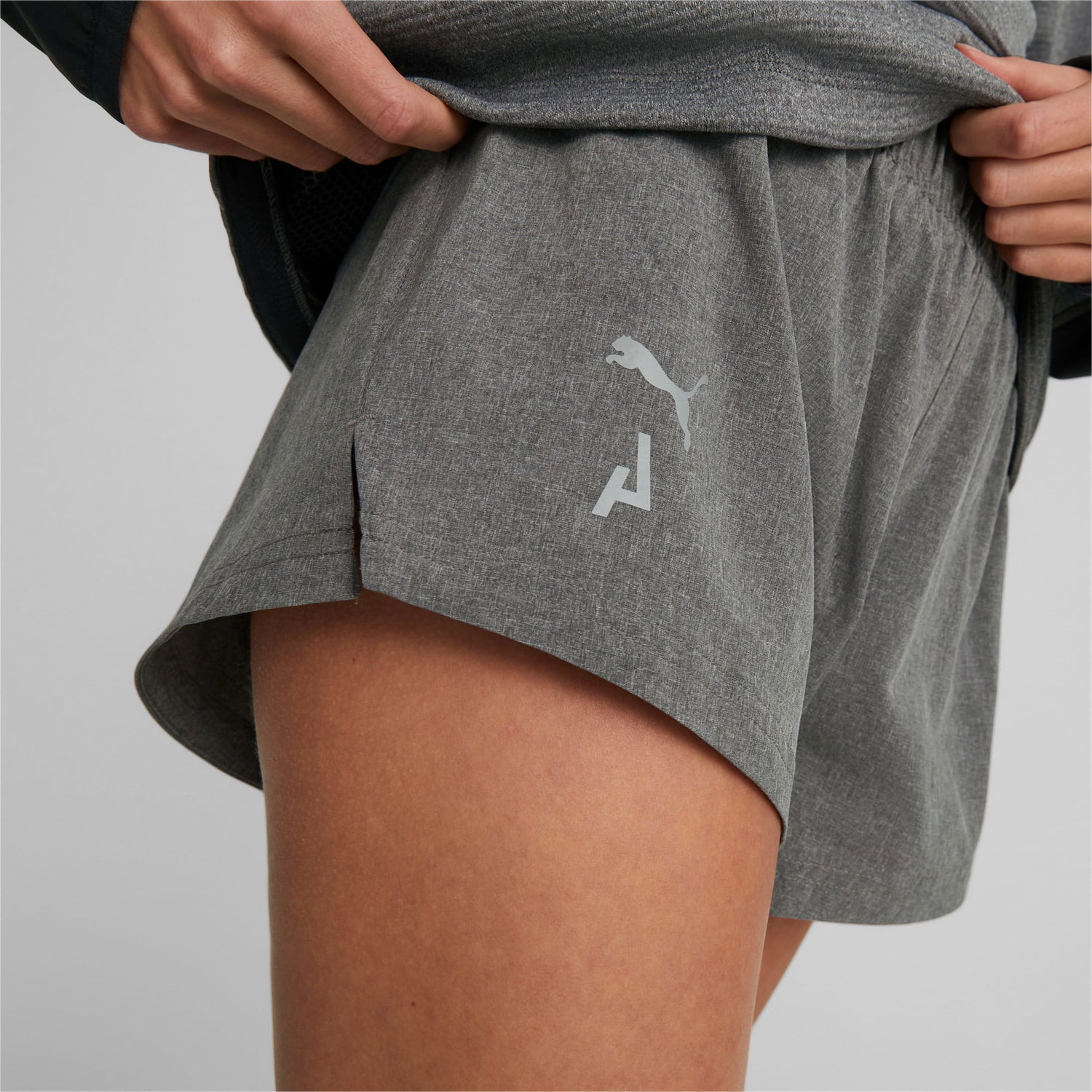 Къси панталони Puma SEASONS Lightweight 3" Woven Trail Running Shorts Сиво | 523244_01, 1