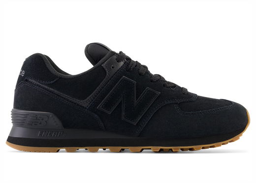 Кецове и обувки New Balance 574 "Black Gum" Черно | U574NBB, 0