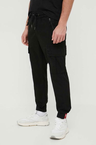 Спортни панталони Alpha Industries Cotton Sweatpants Черно | 116201.03, 0