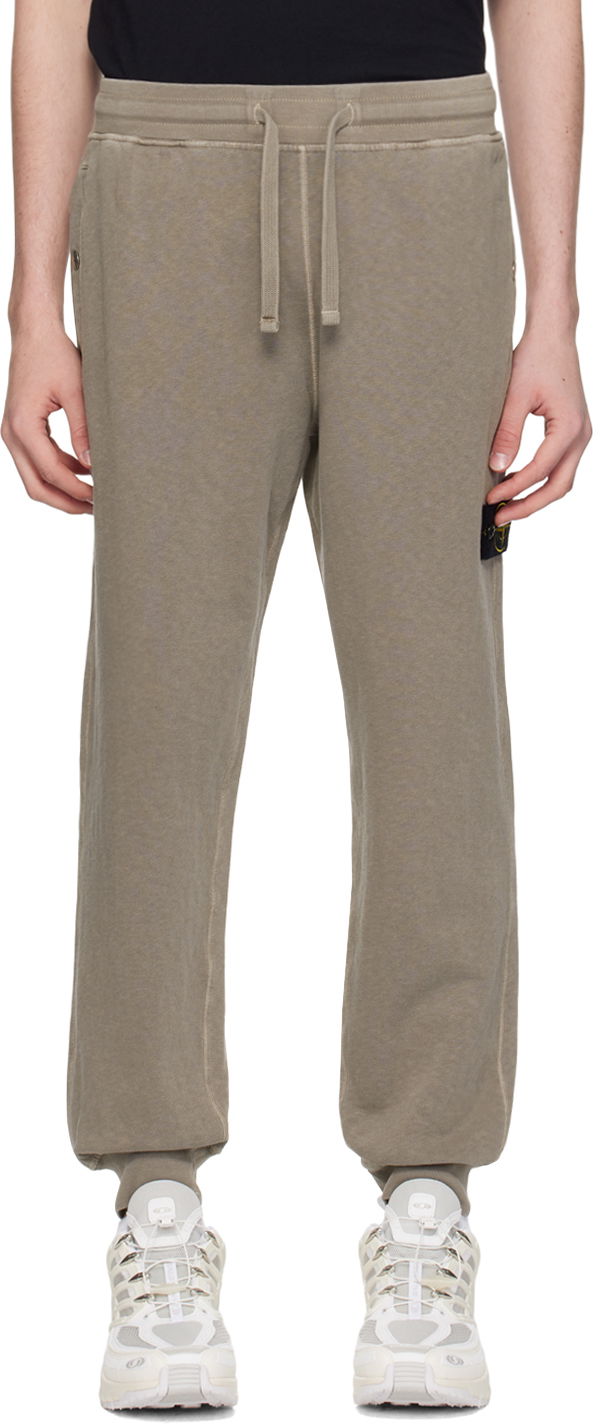 Спортни панталони Stone Island Drawstring Sweatpants Кафяво | 801563260, 0