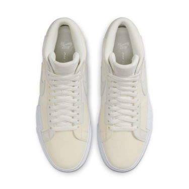 Кецове и обувки Nike SB Zoom Blazer Mid Premium Бяло | FB3262-100, 4