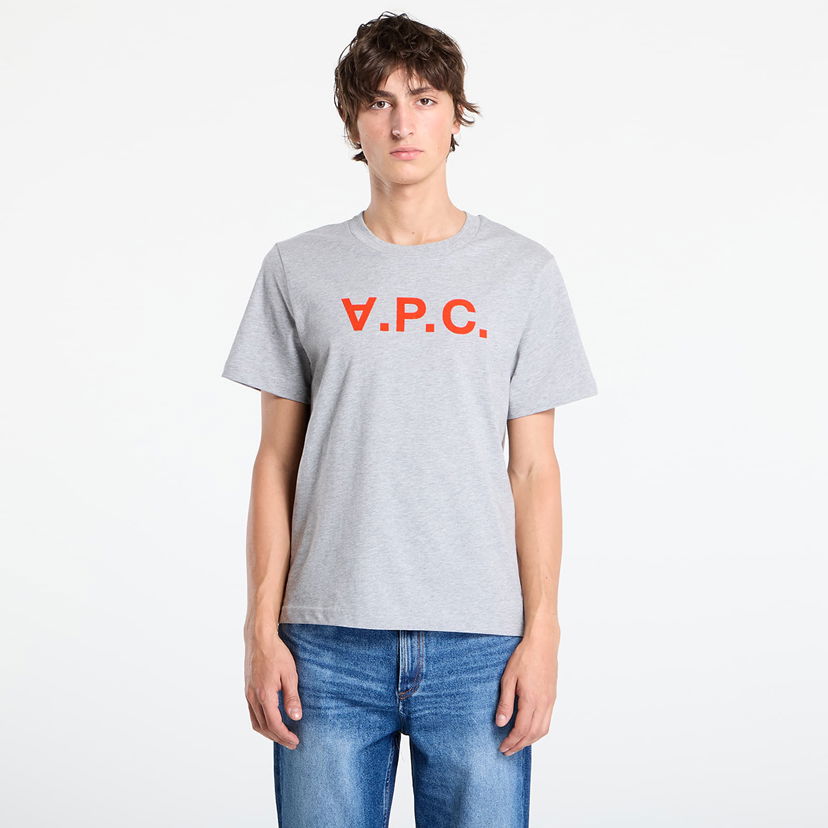 Тениска A.P.C. A.P.C. Standard Grand Vpc Gots T-Shirt Сиво | COHBM-M26384 LMF