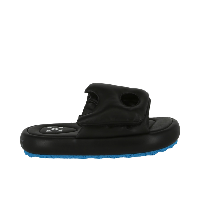 Кецове и обувки Off-White Meteor Padded Slide Black Blue Черно | IH007S22 LEA00 11045 00035