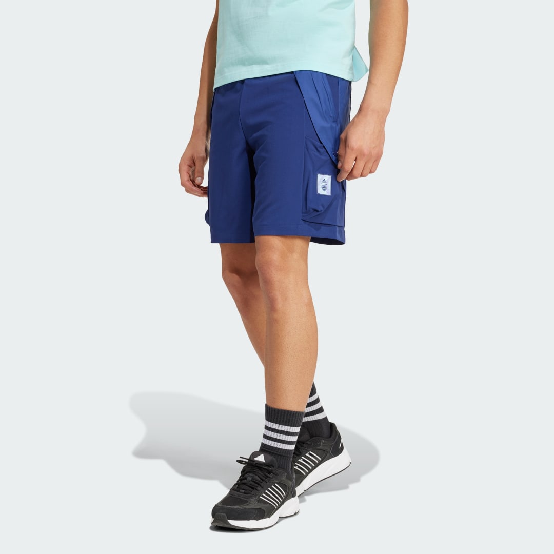 Къси панталони adidas Performance Arsenal Seasonal Cargo Shorts Синьо | IT4087, 0