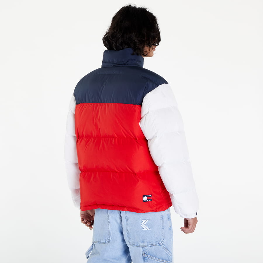 Пухо яке Tommy Hilfiger Alaska Colour-Blocked Padded Jacket Многоцветен | DM0FM14460 C87, 1
