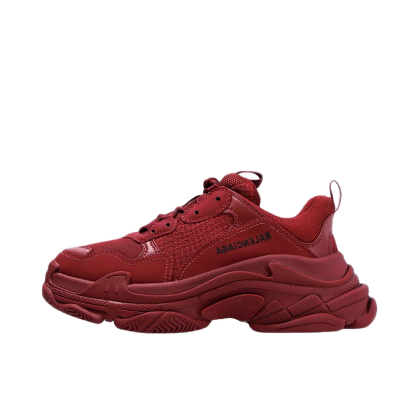 Кецове и обувки Balenciaga Triple S Burgundy W Бургунди | 524039W2FW16016