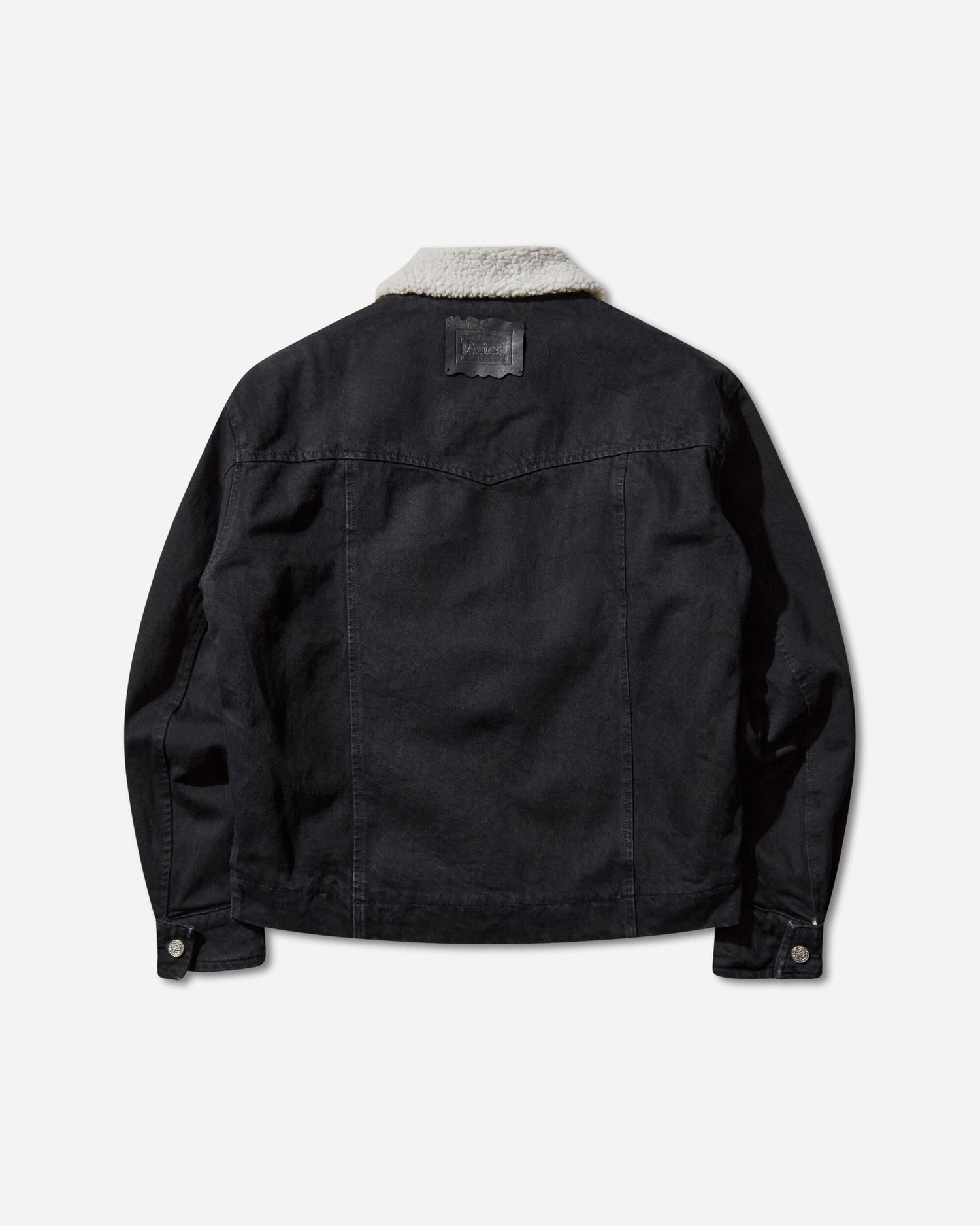 Палта Aries Sherpa Denim Car Coat Черно | AR7120004 Black, 0