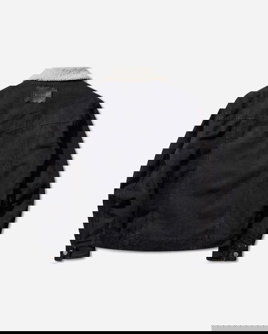 Палта Aries Sherpa Denim Car Coat Черно | AR7120004 Black, 0