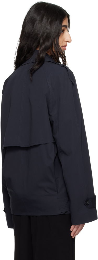 Тренчкот TOTEME TOTEME Short Trench Jacket Тъмно синьо | 252-WRO0174-FB0379, 2