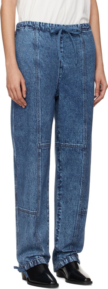 Дънки rag & bone Miramar Fleece Lounge Pants Синьо | WCW24H70038203, 1