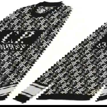 Пуловер C.P. Company Wool Jacquard Crewneck Var.02 Черно | 15CMKN234A-006633J-V02, 0