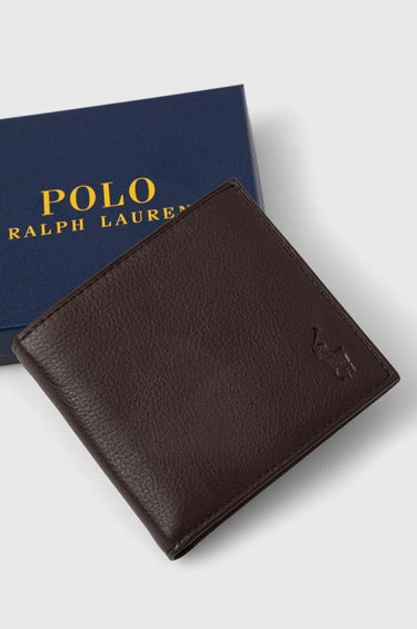 Портфейл Polo by Ralph Lauren SMOOTH LEATHER C-WALLET Кафяво | 405914235001=405526127001, 4