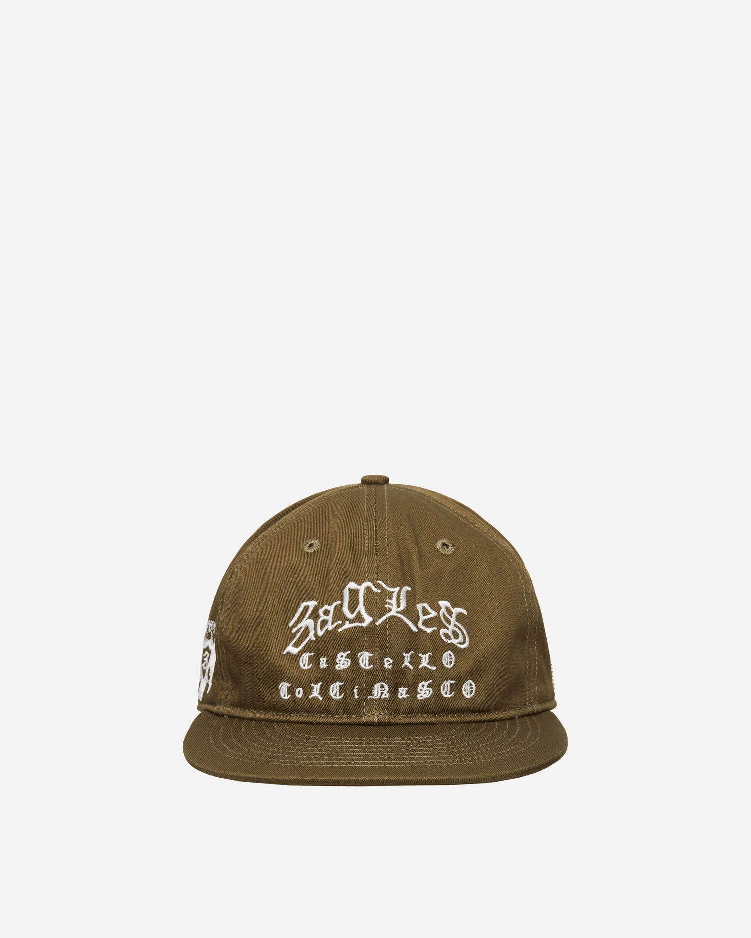 Шапка с козирка Slam Jam Embroidered 3AGLES CASTELLO TOLCINASCO Cap Кафяво | POSA1H005 OLV, 1