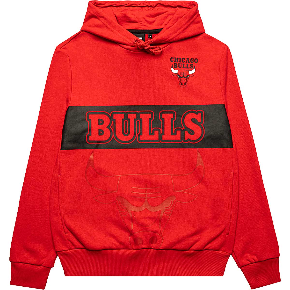 Суитчър New Era NBA CHICAGO BULLS WORDMARK HOODY Червено | 60361894, 1