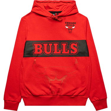 Суитчър New Era NBA CHICAGO BULLS WORDMARK HOODY Червено | 60361894, 1