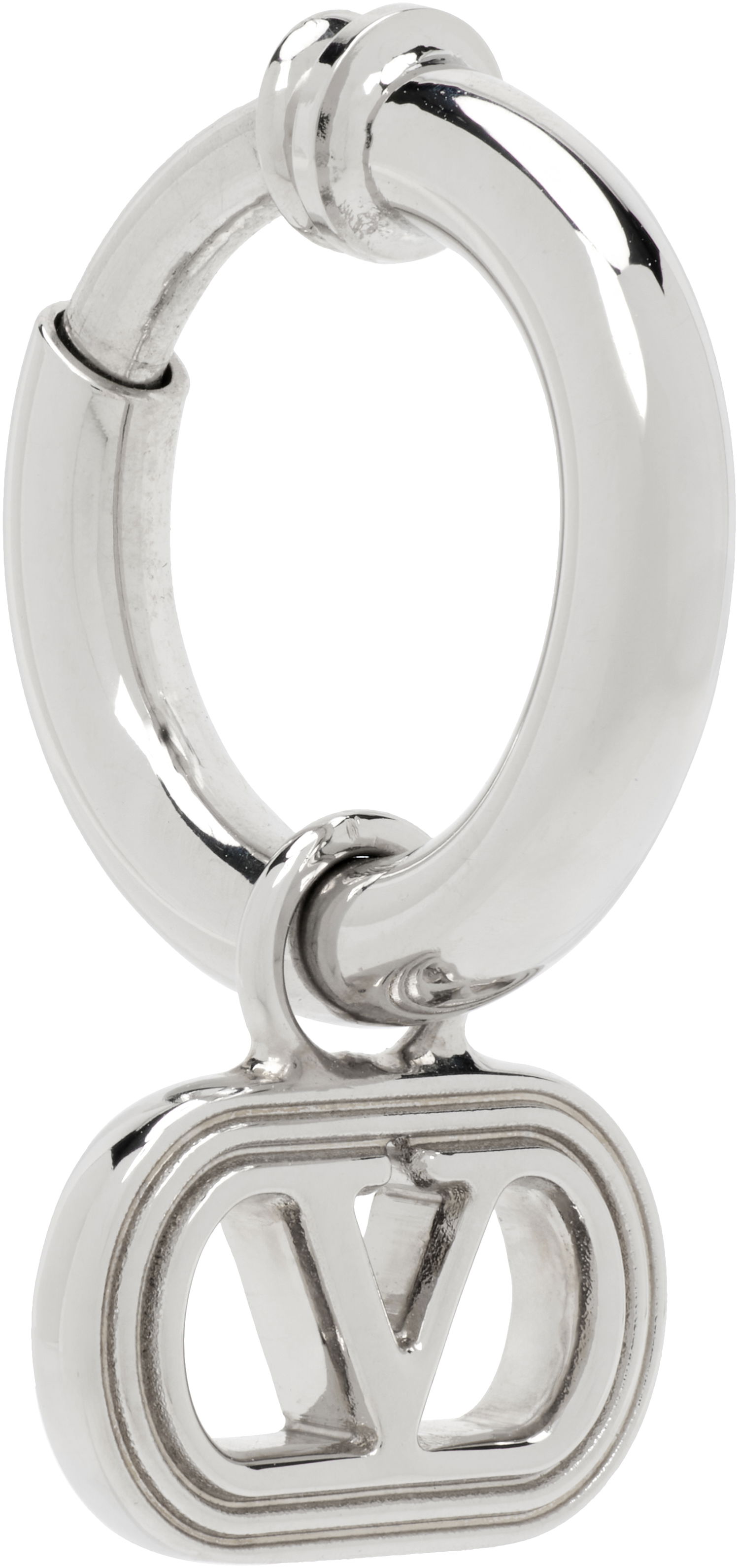 Обеци Valentino Valentino Garavani Silver Mono Single Earring Металик | 7Y2J0AJ3MET, 1