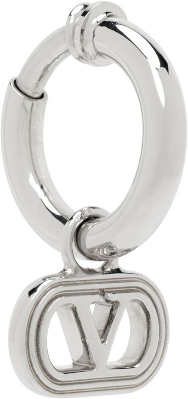 Обеци Valentino Valentino Garavani Silver Mono Single Earring Металик | 7Y2J0AJ3MET, 1
