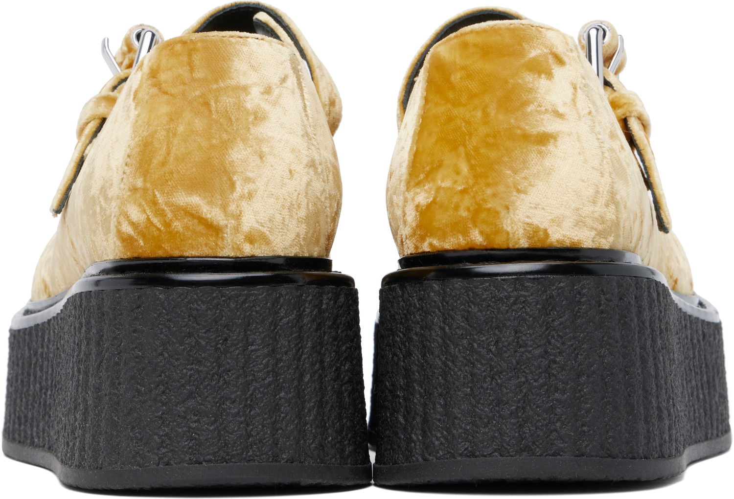 Аксесоари Moschino Moschino Olivia Platform Loafers Жълто | MA10806I0MML040A, 1