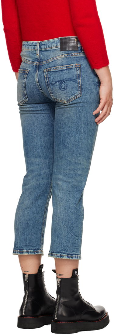 Дънки R13 R13 Boy Straight Jeans Синьо | R13W0091-D081A, 2