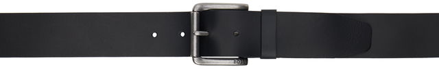 Leather Branded Pin Buckle Belt