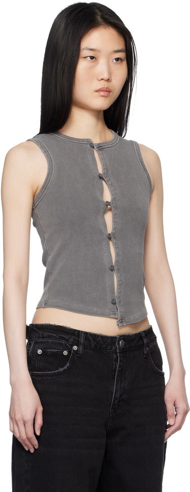 Потник Ksubi Ksubi Syndicate Xtra Rework Tank Top Сиво | WPS25SI002, 1