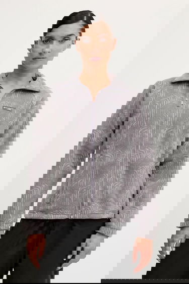 Суитчър Columbia Benton Springs Printed Fleece Jacket Сиво | 2021771, 0