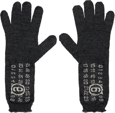Ръкавици Maison Margiela MM6 Maison Margiela Wool Knit Gloves Сиво | S52TS0043 M13135, 0