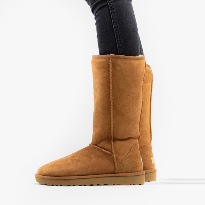 Кецове и обувки UGG Classic Tall II "Brown" Кафяво | 1016224CHE