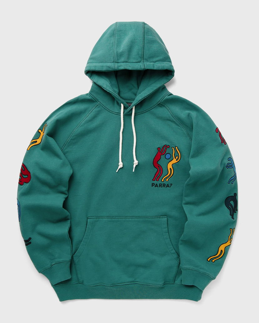 Суитчър By Parra Hooded Sweatshirt Зелено | 53115