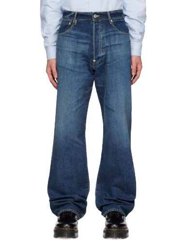 Дънки KENZO Paris Suisen Jeans Синьо | FD55DP4066B2