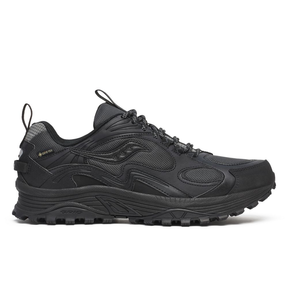 Кецове и обувки Saucony Grid Aura X GTX Черно | S70925-1, 0