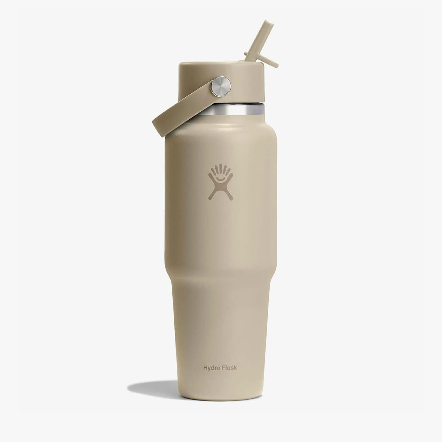 Бутилки за пиене Hydro Flask 946ml Wide Flex Straw Travel Bottle Universal Бежово | WT32CFS114, 0