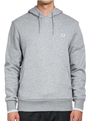 Tipped Hooded Sweatshirt