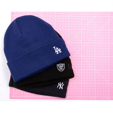Шапка New Era MLB Mini Logo Cuff Beanie LA Dodgers One Size Тъмно синьо | 60691120, 1