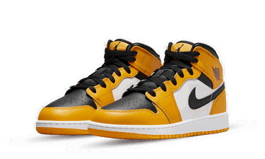 Кецове и обувки Jordan Air Jordan 1 Mid Taxi GS Оранжево
 | 554725-701, 1
