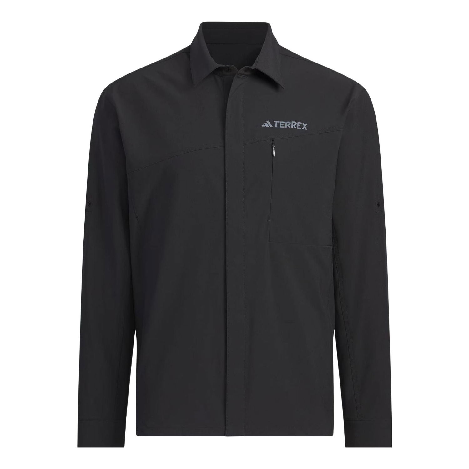 Риза adidas Performance Terrex Long Sleeve Hiking Shirt Черно | IL8944, 0