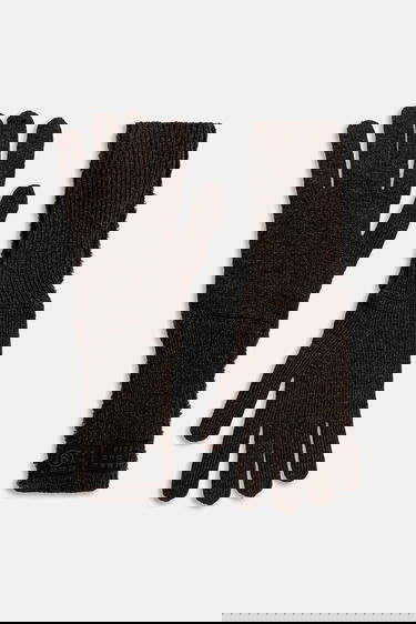 Ръкавици Maison Margiela MM6 Maison Margiela Long Knitted Wool Blend Gloves Кафяво | S62TS0078.M13198.144, 0