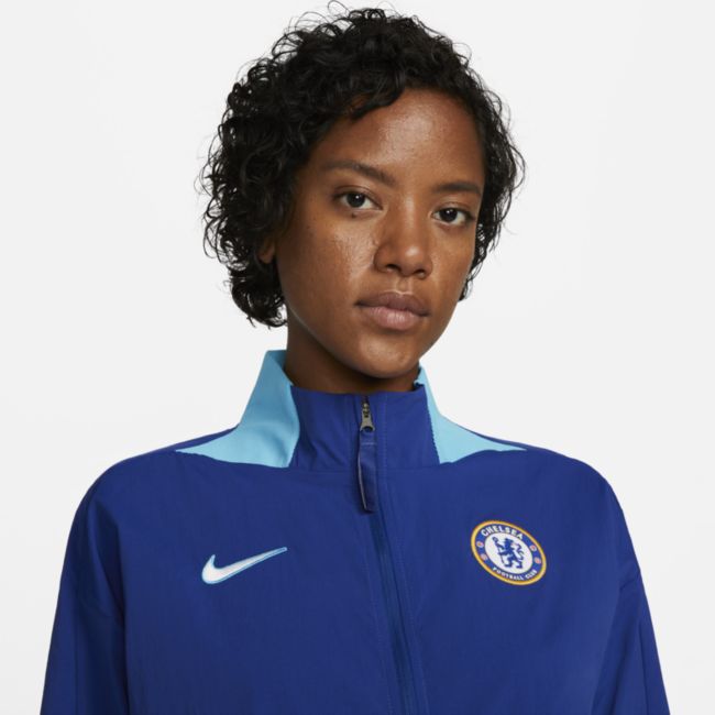 Яке Nike Chelsea F.C. Dri-FIT Football Jacket Синьо | DJ9712-495, 1