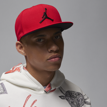 Шапка с козирка Nike Jumpman Pro  Cap Червено | FV5296-687, 0