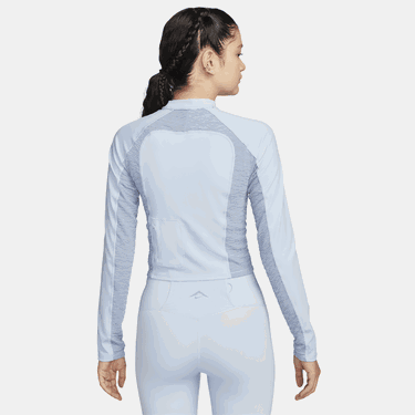Тениска Nike W NK TRAIL DF LS TOP Тюркоазено | fn4706-440, 4