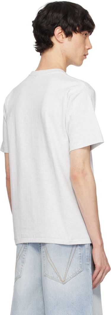Тениска BAPE WGM Ape Head Overlap T-Shirt Сиво | 001TEK801024M, 2