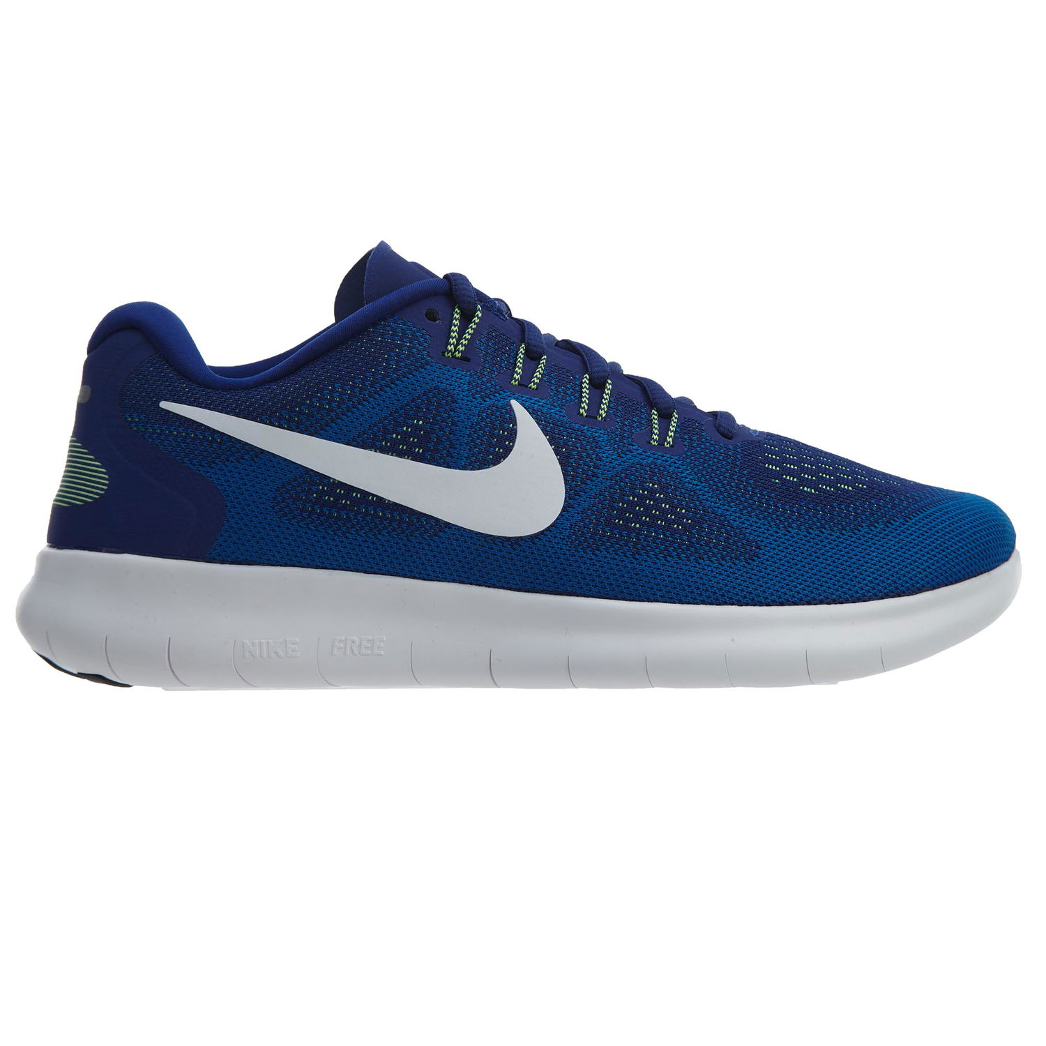 Кецове и обувки Nike Free Rn 2017 Deep Royal Blue White-Soar Тъмно синьо | 880839-401, 0