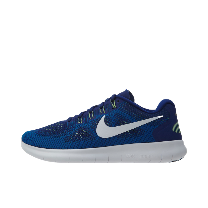 Бягане Nike Free Rn 2017 Deep Royal Blue White-Soar Тъмно синьо | 880839-401