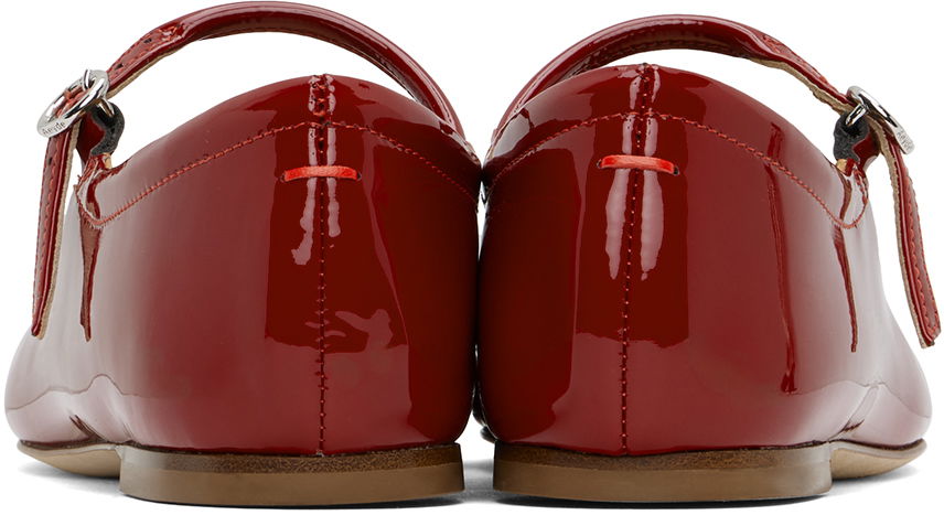 Облекло Aeyde Aeyde Uma Ballerina Flats Червено | A11-FL-RAZS08FL-123-406-048, 1