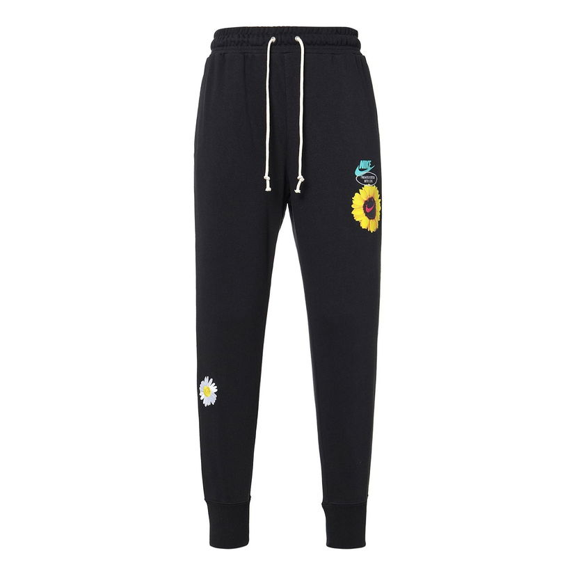 Спортни панталони Nike Knit Embroidered Joggers Черно | DM5013-010