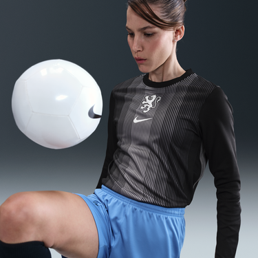 Фланелка Nike Netherlands 2025/26 Stadium Replica Long Sleeve Goalkeeper Jersey Черно | HQ1127-010, 3
