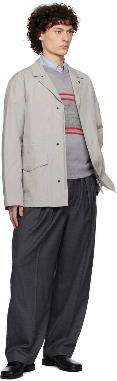 Яке Stone Island Stone Island Weatherproof Cotton Canvas Jacket Сиво | K1S15 A100002 S00F1, 4