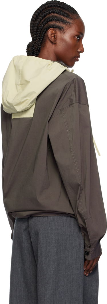 Ветровка JW Anderson JW Anderson Contrast Hood Anorak Кафяво | JK0415-PG1838, 2