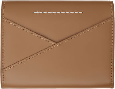Портфейл Maison Margiela MM6 Maison Margiela Leather Flap Wallet Кафяво | SA5UI0010 P7183, 1